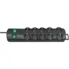 Image de Brennenstuhl, Multiprise, 1153304120 surge protector Black 10 AC outlet(s) (10x, Type 13, 2 m)