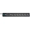 Image de Brennenstuhl 1153300477 Primera-Tec DigiMaster Prolongateur multiprise, Noir, 2m