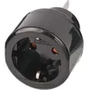 Image de Adaptateur de Voyage Europe vers Australie avec Fusible 10A Brennenstuhl Noir