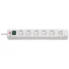 Image de Brennenstuhl, Multiprise, Bremounta (7x, CEE 7/3, USB-A, 3 m)