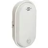 Image de Brennenstuhl, Éclairage d'extérieur, Lampe ovale LED OL 1650 P avec détecteur de mouvement infrarouge 1680lm, blanc, IP54 (1680 lm, IP54)