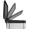 Image de Hailo poubelle a pédale tri sélectif öko duo plus l noir 0630-260