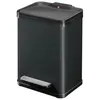 Image de Poubelle de cuisine a pedale 20L Hailo Oko Uno Plus M Coloris - Noir