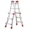 Image de Echelle pliable multifonction télescopique en alu 4x3 échelons 2,8m/3,7m Hailo ProfiStep Multi