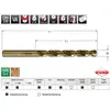 Image de Ruko, Foret, Foret hélicoïdal DIN 338 type VA HSSE Co 5 en poche libre-service Ø 1,0 x 34 x 12 mm (1.0 mm)