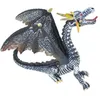Image de Figurine Dragon : Noir et argent Bullyland