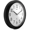 Image de Mebus, Horloge murale, 52450 Horloge murale radio (25.50 cm)