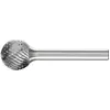 Image de Pferd, Tête de fraisage, Fraise sur tige KUD Ø 16 mm Longueur de la tête 14 mm Ø de la tige 6 mm Denture en carbure 3 PLUS
