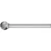Image de Pferd, Tête de fraisage, Petite fraise sur tige forme KUD Ø 6 mm Longueur de la tête 5 mm Ø de la tige 3 mm Denture carbure 5