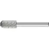 Image de Pferd, Tête de fraisage, Fraises sur tige HSS cylindriques 10x20 mm tige ø 6 denture 3