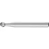 Image de Pferd, Abrasifs, Goupille de fraisage HSS sphérique 6x5 mm ø tige 6 mm denture 3 (3)