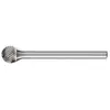 Image de Pferd, Tête de fraisage, Broche de fraisage en carbure sphérique 6x18 mm Ø tige 6 mm, denture 3 PLUS pour applications