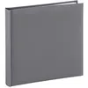 Image de Album photo Jumbo HAMA Fine Art, 30 x 30 cm, 80 pages blanches, gris