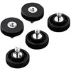 Image de Hama Vis d'appareil 11 mm 1/4 (5 pièces) (Adaptateur de trépied), Trépied : accessoires, Noir
