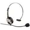 Image de Hama Headband Headset for DECT Telephones - Micro-casque - sur-oreille - filaire - noir, argent - pour Gigaset C380, C380 Duo, C385, C385 Duo