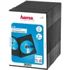 Image de Hama 1x25 DVD Double pochette vide Slim 75% d'économie d'espace, CD + DVD : accessoires