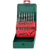 Image de Metabo, Foret, Jeu de forets hélicoïdaux (1 mm, 1,5 mm, 10 mm, 2 mm, 2,5 mm, 3 mm, 3,5 mm, 4 mm, 4,5 mm, 5 mm, 5,5 mm, 6 mm, 6,5 mm, 7 mm, 7,5 mm, 8 mm, 8,5 mm, 9 mm, 9,5 mm)