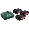 Image de Set de 3 batteries 5,2Ah avec chargeur Metabo