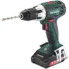 Image de Metabo, Perceuse + Visseuses sans fil, Perceuse-visseuse sans fil BS 18 LT Compact coffret plastique 2x18V/2Ah Li-Ion + ASC 30-36 V (Perceuse-visseuse)