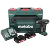 Image de Metabo SB 18 18 V 48 Nm Perceuse à percussion sans fil (602245560) + 2x Batteries rechargeables 2,0 Ah + Chargeur + Coffret