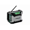 Image de Radio de chantier Metabo R 12-18 BT FM Bluetooth noir, vert, gris