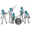 Image de Carrera 1:32 Équipe de mécaniciens argent