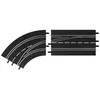 Image de Extensions de Circuit de Gauche 1/24 Courbée pour les Circuits Digital 132 / 124 Carrera Noir