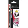 Image de Marabu, Écriture + dessin, Feutre de coloriage Aqua Pen Graphix King of Bubblegum, 6 pièces (6x)