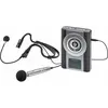 Image de Monacor Amplificateur vocal mobile 20W, jusqu'à 20h, Microphone