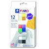 Image de Coffret Fimo Effect Assortiment 12 demi blocs 12X25 g