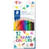 Image de Staedtler, Écriture + dessin, Crayons de couleur 'ergosoft (12x)