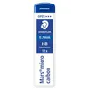 Image de Etui 12 Mines Pour Porte-mines 0.7mm Hb