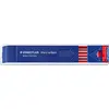 Image de Staedtler, Mines de crayon, Mine à dessin Mars Lumochrom 204, produit unique, rouge (12 pcs, 2 mm, HB)