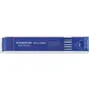 Image de Staedtler, Mines de crayon, Recharge à dessin Mars Lumochrom, bleu Epaisseur de la mine : 2 mm, 130 mm de long, pour tous les (12 pcs, 2 mm, HB)
