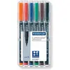 Image de Staedtler, Marqueur, Lumocolor permanent (6x)