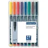 Image de 8 feutres - Indélébile - Permanent - Pointe moyenne - Lumocolor - Staedtler