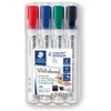 Image de STAEDTLER Marqueur tableau blanc 351B Lumocolor, étui de 4