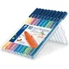 Image de Staedtler, Écriture + dessin, Stylo fibre tripluscolor 323 (10x)