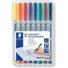 Image de STAEDTLER Marqueur non permanent 312B Lumocolor, étui de 8