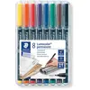 Image de Staedtler, Marqueur, Lumocolor (8x)