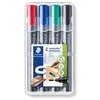 Image de Etui 4 Marqueurs Permanents Pointe Ogive