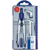 Image de Staedtler Cercle scolaire, Compas, Bleu, Multicolore, Argent