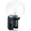 Image de Steinel L 560 S 634216 Applique extérieure avec détecteur de mouvement Ampoule à économie dénergie, LED E27 60 W noir