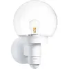 Image de Steinel L 115 S 657413 Applique extérieure avec détecteur de mouvement Ampoule à économie dénergie, LED E27 60 W blanc