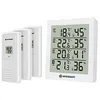 Image de Station météo avec 4 sondes de température et d'humidité blanche - bresser