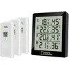 Image de NATIONAL GEOGRAPHIC Thermohygromètre pour 4 points de mesure
