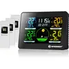 Image de Bresser Thermo-/hygromètre Quadro NLX, Station météo, Noir