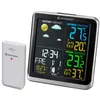Image de Station Météo Bresser ClimaTemp avec Ecran LCD Argent et Noir
