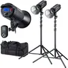 Image de BRESSER BR-200S COB LED lumière du jour Dual Kit