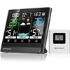 Image de Bresser MeteoTemp BF - Funk Wetterstation mit Touch-Display, Station météo, Noir